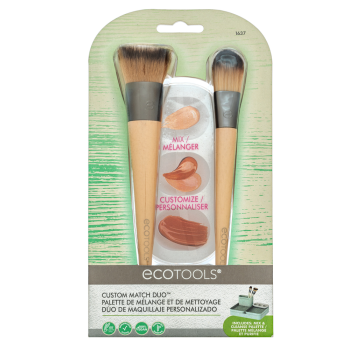 EcoTools Custom Match Duo štetec na tekutý make-up