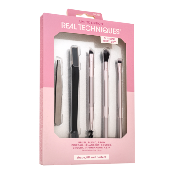 Real Techniques Limited Edition Brush, Blend, Brow Set zestaw pędzli do brwi