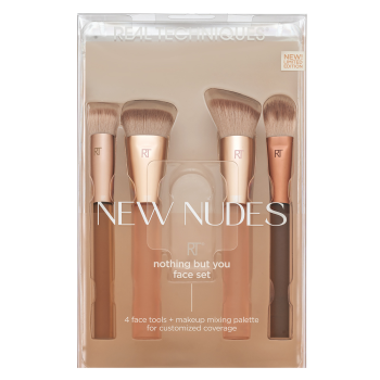 Real Techniques New Nudes Nothing But You Face Set sada štětců na obličej