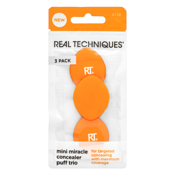 Real Techniques Mini Miracle Concealer Puff Trio houbička na make-up