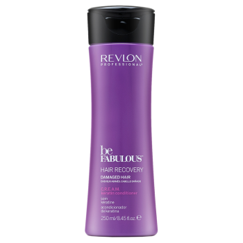 Revlon Professional Be Fabulous Recovery C.R.E.A.M. Keratin Conditioner posilující kondicionér pro poškozené vlasy 250 ml