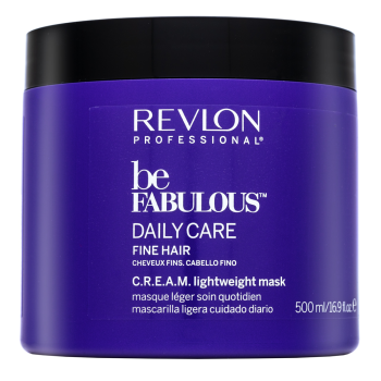 Revlon Professional Be Fabulous Fine C.R.E.A.M. Lightweight Mask vyživující maska pro jemné vlasy 500 ml