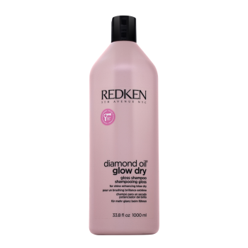 Redken Glow Dry Gloss Shampoo vyživující šampon pro zářivý lesk vlasů 1000 ml