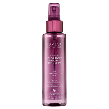 Alterna Caviar Anti-Aging Infinite Color Hold Topcoat Spray sprej pro lesk a ochranu barvených vlasů 125 ml