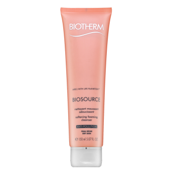 Biotherm Biosource Softening Foaming Cleanser vyživující čisticí gel pro suchou pleť 150 ml