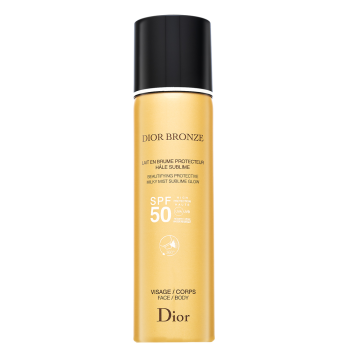 Dior (Christian Dior) Bronze Beautifying Protective Milky Mist Sublime Glow SPF 50 fluido hidratante y protector para piel unificada y sensible 125 ml