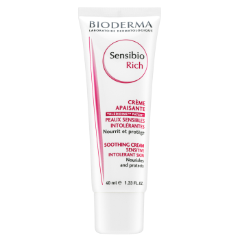Bioderma Sensibio Rich Soothing Cream zklidňující emulze s hydratačním účinkem 40 ml