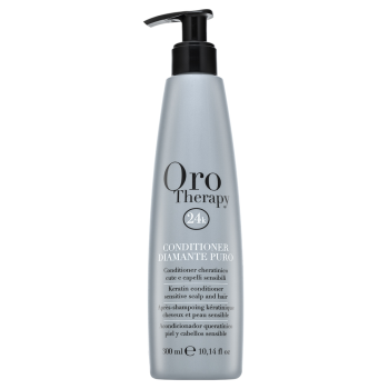 Fanola Oro Therapy Diamante Puro Conditioner posilující kondicionér pro namáhané a zcitlivělé vlasy 300 ml