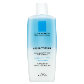 La Roche-Posay Respectissime Waterproof Eye Makeup Remover dvoufázový odličovač k odstranění odolného a voděodolného make-upu 125 ml