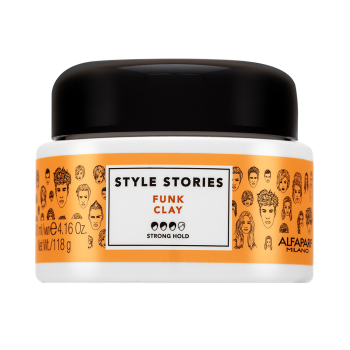 Alfaparf Milano Style Stories Funk Clay моделираща паста за силна фиксация 100 ml