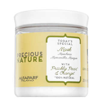Alfaparf Milano Precious Nature Today's Special Mask Prickly Pear & Orange vyživující maska pro dlouhé a lámavé vlasy 200 ml