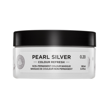 Maria Nila Colour Refresh vyživující maska bez barevných pigmentů pro platinově blond a šedivé vlasy Pearl Silver 100 ml