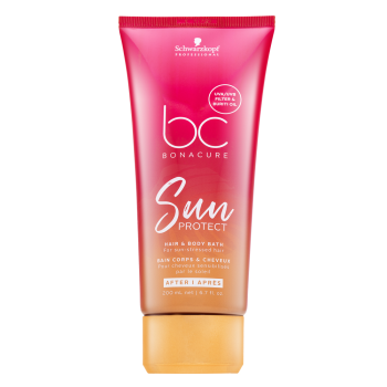 Schwarzkopf Professional BC Bonacure Sun Protect Hair & Body Shampoo vyživující šampon pro vlasy namáhané sluncem 200 ml