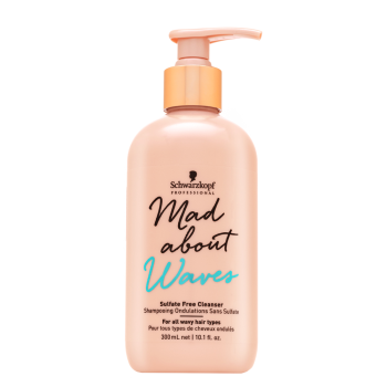 Schwarzkopf Professional Mad About Waves Sulfate-Free Cleanser bezsulfátový šampon pro vlnité vlasy 300 ml