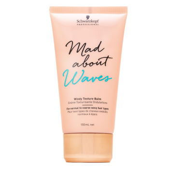 Schwarzkopf Professional Mad About Waves Windy Texture Balm bezoplachová péče pro vlnité vlasy 150 ml