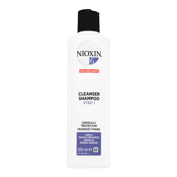 Nioxin System 6 Cleanser Shampoo čisticí šampon pro chemicky ošetřené vlasy 300 ml