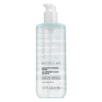 Lancaster Cleansers & Masks Micellar Delicate Cleansing Water odličovací micelární voda pro sjednocenou a rozjasněnou pleť 400 ml