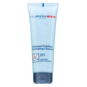 Clarins Men Exfoliating Cleanser mască de curățare și exfoliere 2în1 125 ml