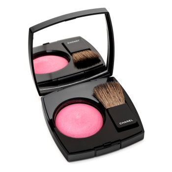 Chanel Joues Contraste Powder Blush pudrowy róż z ujednolicającą i rozjaśniającą skórę formułą 64 Pink Explosion 4 g