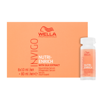 Wella Professionals Invigo Nutri-Enrich Nourishing Serum posilující péče pro suché a poškozené vlasy 8 x 10 ml