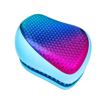 Tangle Teezer Compact Styler hairbrush for easy combing Sundowner Blue Mermaid