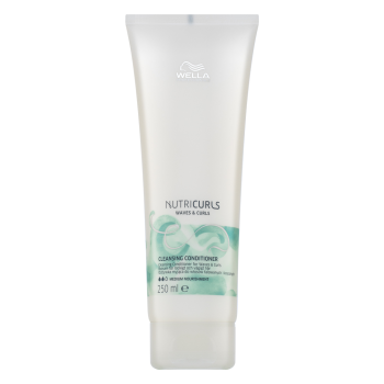 Wella Professionals Nutricurls Waves & Curls Cleansing Conditioner balsam pentru păr ondulat si cret 250 ml