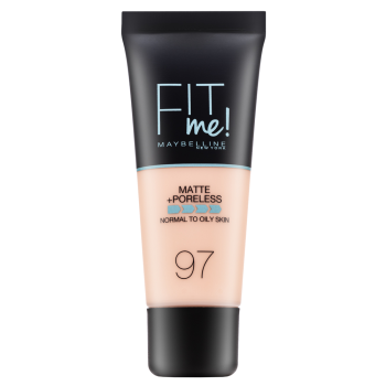 Maybelline Fit Me! Foundation Matte + Poreless tekutý make-up s matujícím účinkem 097 Natural Porcelain 30 ml