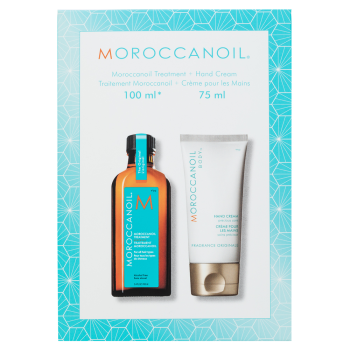Moroccanoil Treatment & Hand Cream Duo sada pro všechny typy vlasů 100 ml + 75 ml