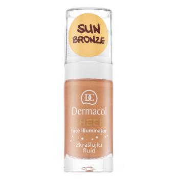 Dermacol Sheer Face Illuminator fluid upiększający z ujednolicającą i rozjaśniającą skórę formułą Sun Bronze 15 ml