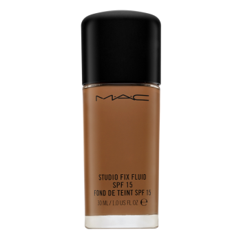 MAC Studio Fix Fluid Foundation SPF15 dlouhotrvající make-up pro sjednocenou a rozjasněnou pleť NC50 30 ml