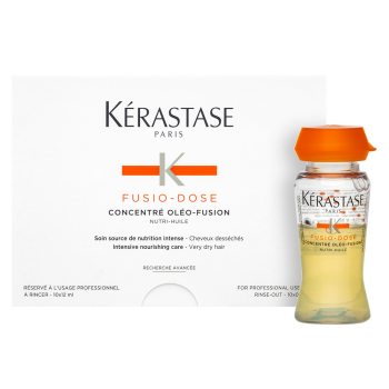 Kérastase Fusio-Dose Concentré Oléo-Fusion tratament pentru păr pentru păr foarte uscat DAMAGE BOX 10 x 12 ml