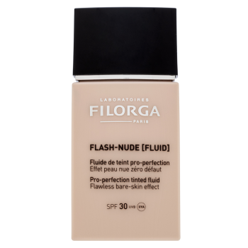 Filorga Flash-Nude Tinted Fluid tónující a hydratační emulze pro sjednocenou a rozjasněnou pleť 01 Nude Beige 30 ml