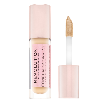 Makeup Revolution Conceal & Correct tekutý korektor Banana 4 ml