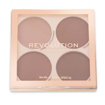 Makeup Revolution Concealer Palette Matte Base paletka korektorů C9-12