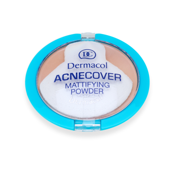 Dermacol ACNEcover Mattifying Powder Puder für problematische Haut No.02 Shell 11 g