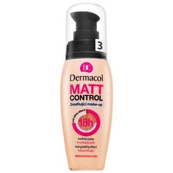 Dermacol Matt Control Make-Up tekući make-up s matirajućim učinkom N. 3.0 30 ml