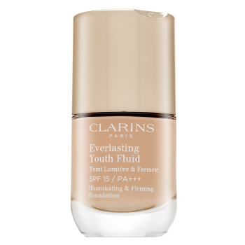 Clarins Everlasting Youth Fluid dlouhotrvající make-up proti stárnutí pleti 108.5 Cashew 30 ml