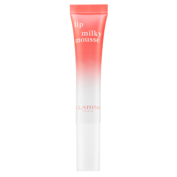 Clarins Lip Milky Mousse výživný balzám na rty s hydratačním účinkem 01 Milky Strawberry 10 ml