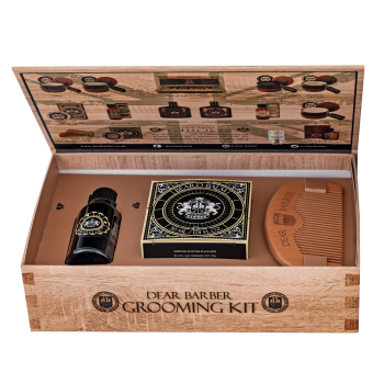 Dear Barber Collections Beard Grooming Kit set pentru barbă 35 ml + 25 ml