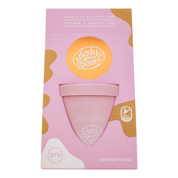 BodyBoom Body Scrub Linen Scrub voor alle huidtypen 100 g