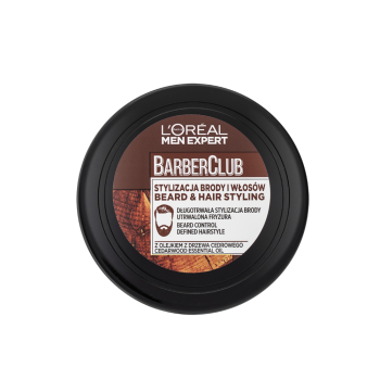 L´Oréal Paris Men Expert Barber Club Beard & Hair Styling cremă pentru styling pentru păr și barbă 75 ml