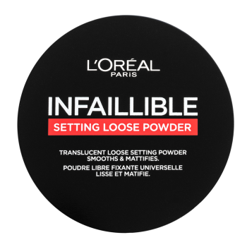 L´Oréal Paris Infaillible Setting Loose Powder transparentní pudr pro sjednocenou a rozjasněnou pleť Transparent 6 g