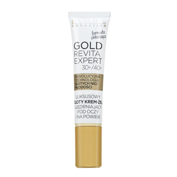 Eveline Gold Lift Expert Luxurious Eye Cream Cremă cu efect de întinerire pentru zona ochilor 15 ml