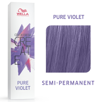 Wella Professionals Color Fresh Create Semi-Permanent Color profesionální semi-permanentní barva na vlasy Pure Violet 60 ml
