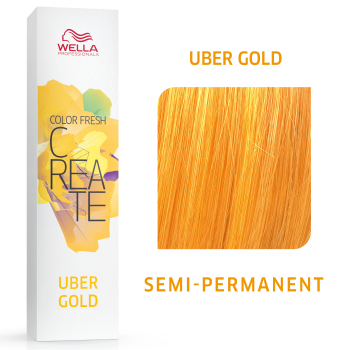 Wella Professionals Color Fresh Create Semi-Permanent Color profesionalna polpermanentna barva za lase Uber Gold 60 ml