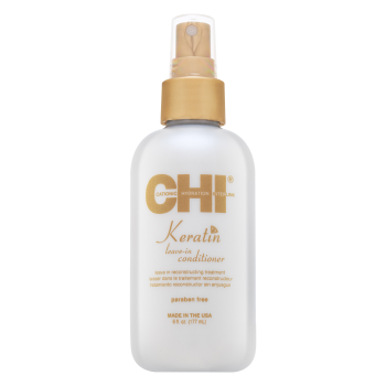 CHI Keratin Leave-In Conditioner bezoplachový kondicionér pro hrubé a nepoddajné vlasy 177 ml