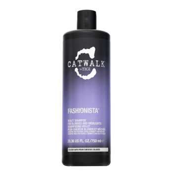 Tigi Catwalk Fashionista Violet Shampoo șampon hrănitor pentru păr blond 750 ml