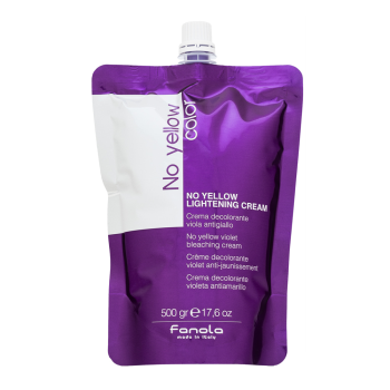 Fanola No Yellow Lightening Cream Crema Para aclarar el cabello 500 g
