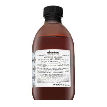 Davines Alchemic Shampoo tónovací šampon pro hnědé vlasy Tobacco 280 ml