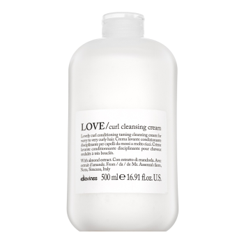 Davines Essential Haircare Love Curl Cleansing Cream výživný ochranný čistiaci krém pre vlnité a kučeravé vlasy 500 ml